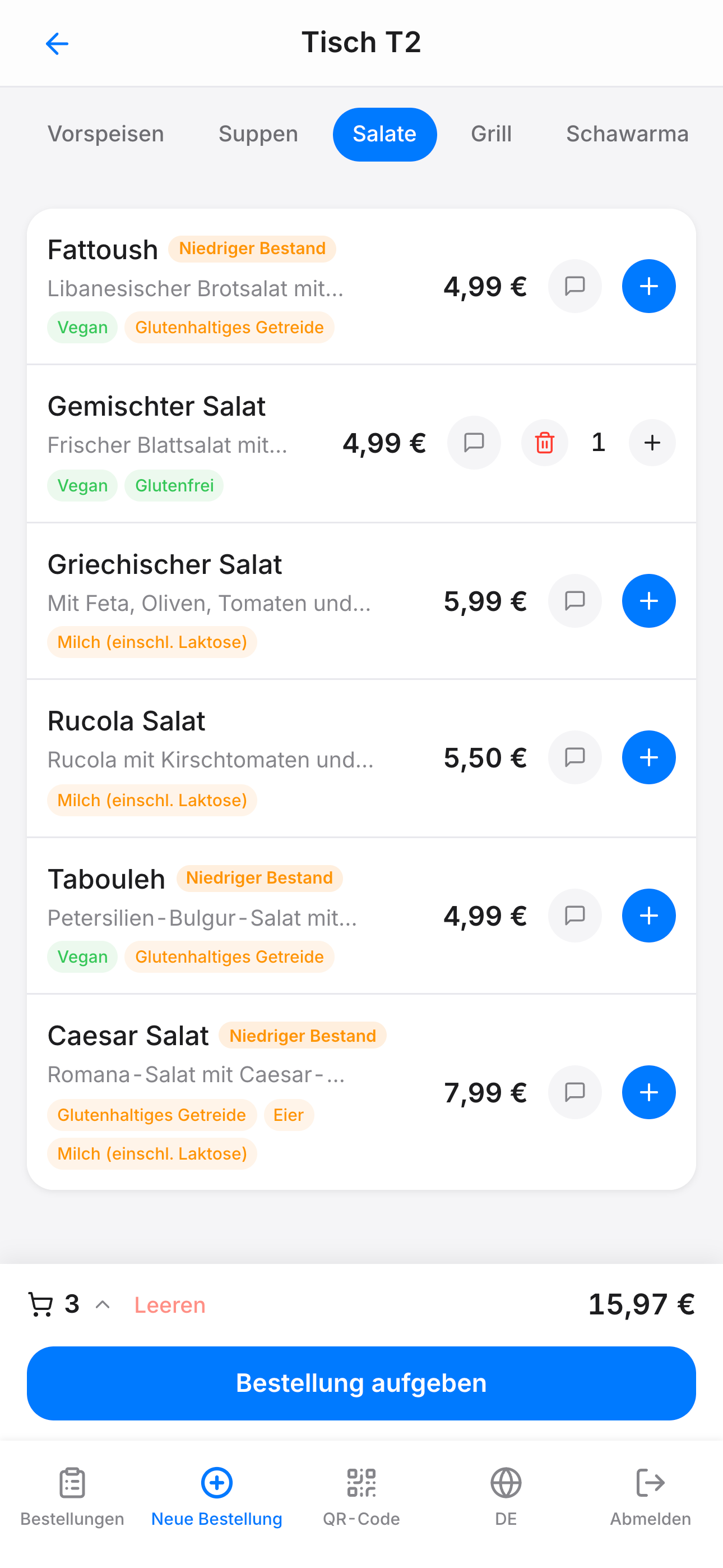 Kellner-App